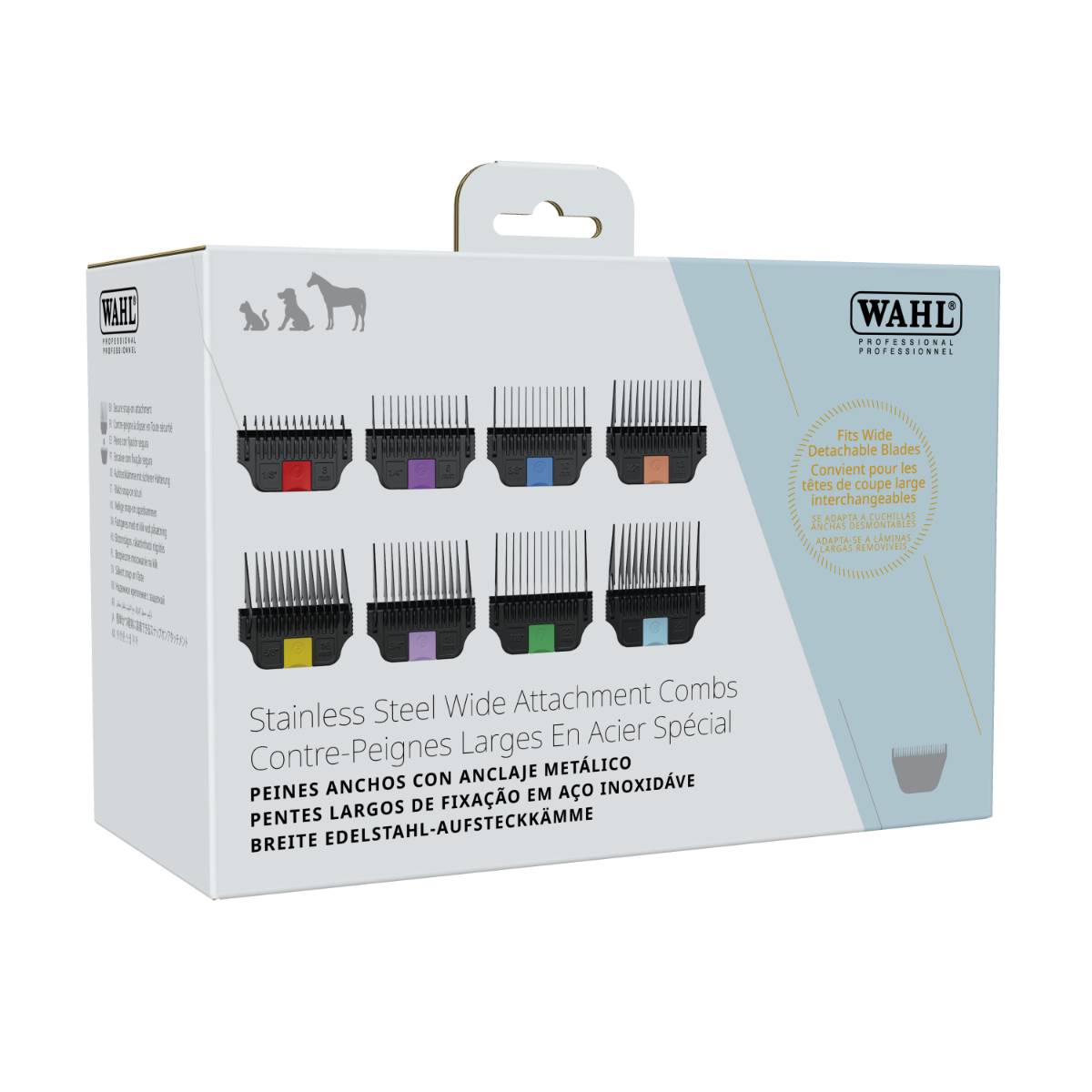 Detachable Stainless Steel Wide Attachment combs